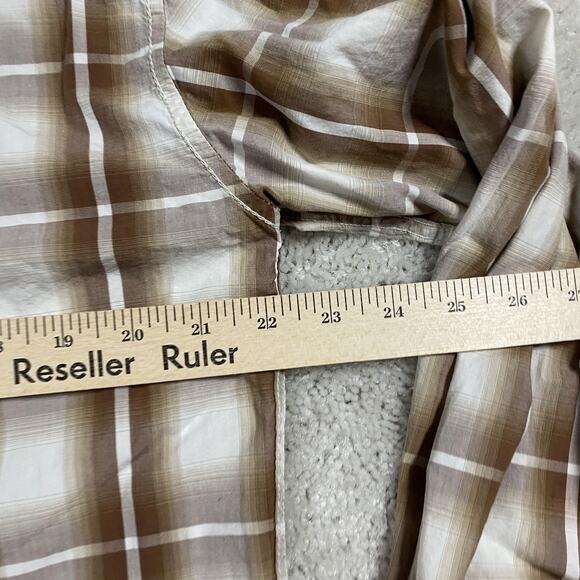 Larry Mahan Cowboy Collection Shirt Mens L Brown Plaid Western Pearl Snap - Picture 7 of 9